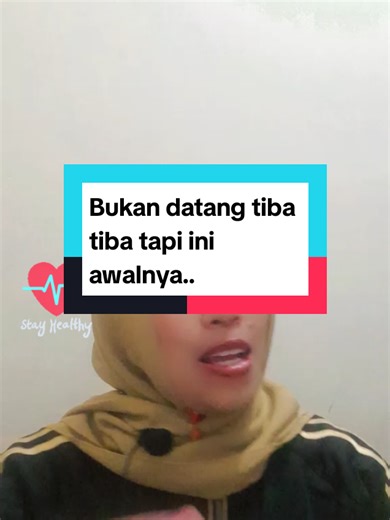 Bukan datang tiba tiba tapi ini awalnya...#jantung #hipertensi #ProArgi9plusNeny #bioproargi9plus #edukasikesehatan