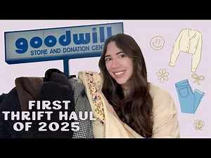 First Thrift Haul of 2025! | What’s Trending & Worth Reselling on eBay & Poshmark!