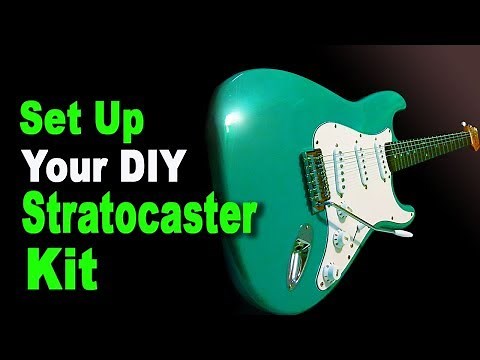 Set Up Your DIY Stratocaster Kit. With Billy Etheridge from Accu-Tech Guitars