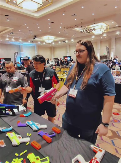 Showing off the good stuff 😁 He said it not me 😅 @Dart Zone Blasters #Nerf #Blaster #Mod #Fun #ThingsToDo @MDFoamAlliance @World Foam Alliance