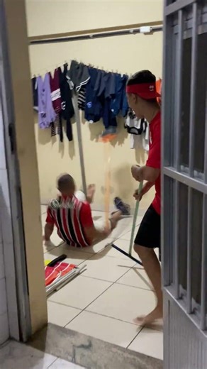 Man Slips and Falls While Hunting Cockroach