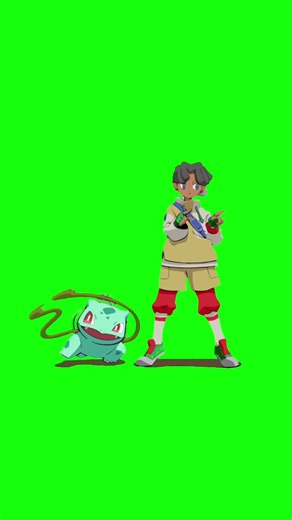 Pokemon Dance (Hey Boggie Woogie Bang Bang) | Green Screen #pokemon #pokemongo #pokemondance #pikachu #dance #meme #fyp