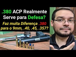 .380 Serve para Defesa? Calibre 9mm, 40, 45, 38, 357 faz muita diferença? Energia mínima?