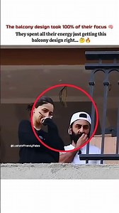 The vision behind the 250 crore balcony comes to life✨#ranbirkapoor #aliabhatt #couplegoal #shorts