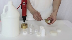 Watch how to use manual capping machine on Amazon Live