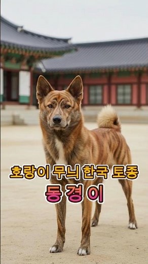 동경이, 신라를 지킨 천연기념물 토종견 #동경이#경주토종견#천연기념물#한국토종견#신라수호견#브린들#단미견#그린포우