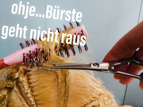 Haarbürste geht nicht mehr raus// Bevor du deine Haare abschneidest schau dir dieses Video an
