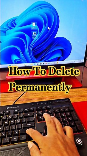 How to Delete Files & Folders Permanentely |