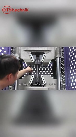 Hydraulic Universal Tensile Tester Full Test Demo