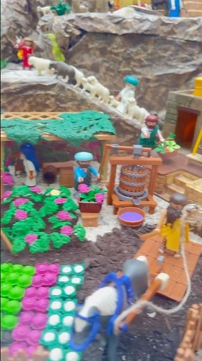 Poblado playmobil Belén ⭐️ Exposición playmobil Burriana #plamobil #belen #aesclick