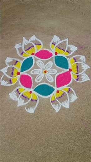 simple kolam designs