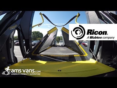 Ricon Clearway Wheelchair Lift for Ford Transit Mobility Conversion | AMS Vans