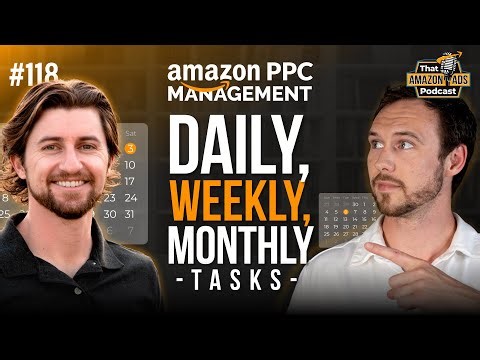 Amazon PPC Manager's Complete Task Schedule Revealed