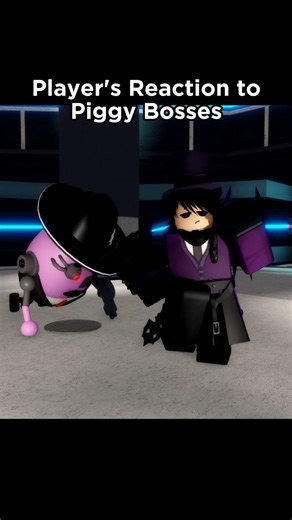 Player's Honest Reaction to Piggy Villains: 😭✌