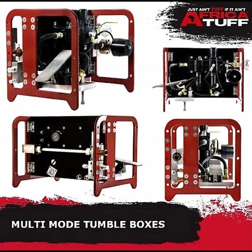 Multi-mode tumblebox rated for use between 20,000 and 55,000 PSI. Two...