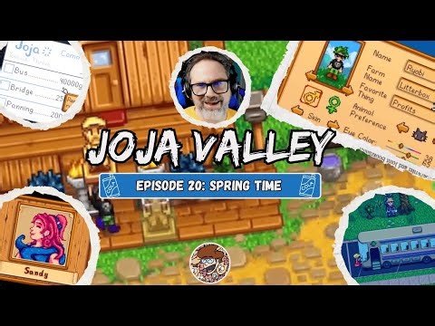 Joja Valley Ep. 20 | Spring Time | Stardew Valley Joja Run | danieljhogan
