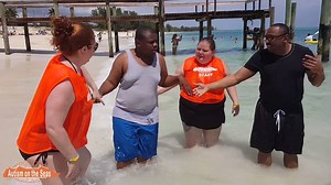 Autism on the Seas - When your son goes into the ocean for the first time... www.AutismontheSeas.com | Autism on the Seas