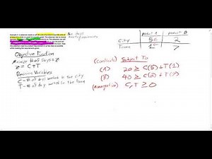 Linear Programming: Diet Optimization Example 2