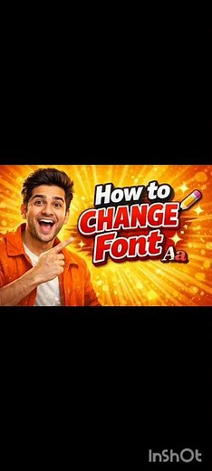 change font#smartphone #smartphone