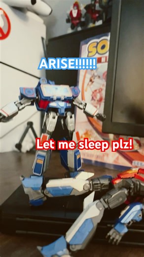 The decepticon alarm clock. #transformers#blokees