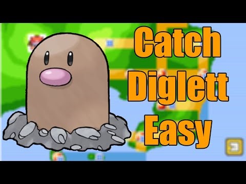 Pokemon Fire Red/Leaf Green Where to catch/find Diglett