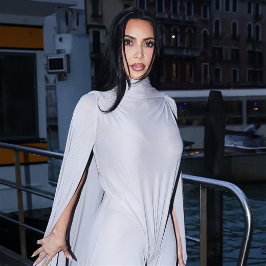 Kim Kardashian Flashes Rarely-Seen Tattoo