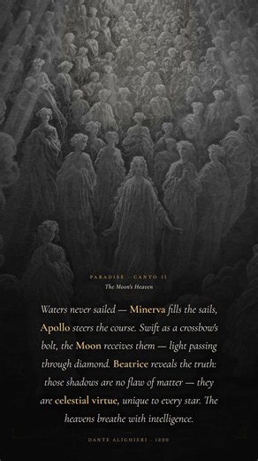 Paradise, Canto II · The Moon's Heaven — Divine Comedy
