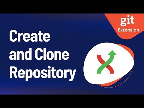 Create and Clone Repository using Github and Git Extensions