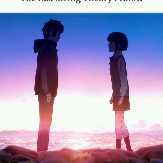 The Red String Theory ✨ #anime #yourname