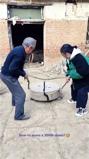 This Ancient Engineering Hack is PURE GENIUS! 🧠 No Forklift Needed! #ancientwisdom #engineering