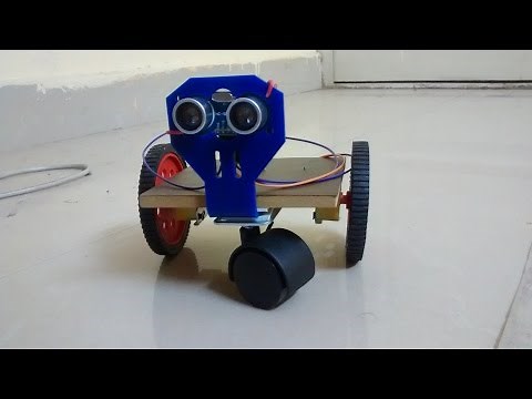 MiniBot : DIY Simple Arduino Uno based Homemade Autonomous Robot