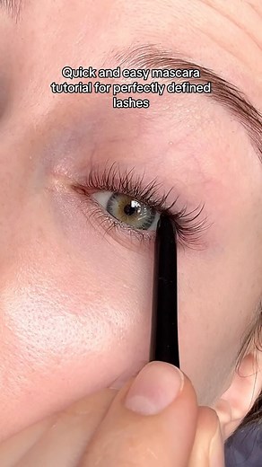 Kseniia on Instagram: "Quick and easy mascara tutorial for perfectly defined lashes! #makeup #beautytips #mascara"