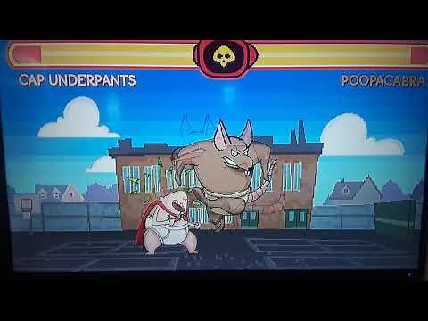 Captain Underpants vs poopacabra video game edition