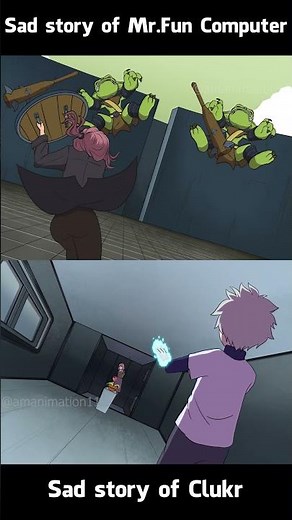 Sad Story of Mr.Fun Computer x Clukr INCREDIBOX SPRUNKI (Incredibox Sprunki Animation)