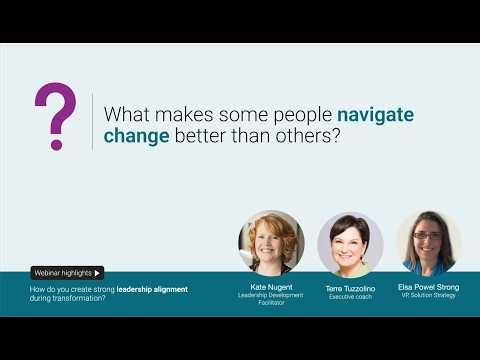 What makes some leaders navigate change more effectively than others? | Webinar Highlights