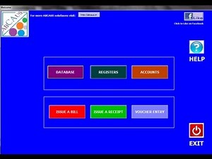 Excel Accounting Software free download. ABCAUS Excel accounting double entry software free to use