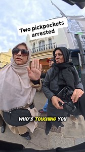 Two pickpockets caught red handed. #pickpocket #pickpocketslondon #pickpocketing #fyp