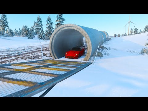 Swan Dive and Mudkickers Showjump danger sign WRs (Electric Ferrari special)