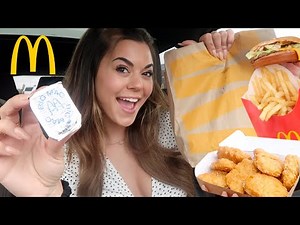 Trying New McDonalds Items! (Big Mac Sauce Cups!!!!)
