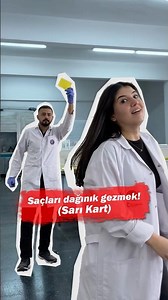 Laboratuvarda kart gerektiren hareketler! !#bilim #kimya #futbol #derbi #üniversite