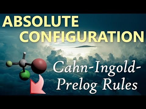 Chirality, Assigning absolute configuration and the Cahn-Ingold-Prelog rules