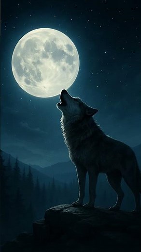 🐺 Wolf Howling 🌕 | Realistic Wild Sound Effect