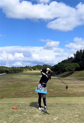 Okinawa golf vlog🌴 📍Taiyo Golf Club #沖縄 #那覇 #ゴルフ #ゴルフ女子 #沖縄ゴルフ