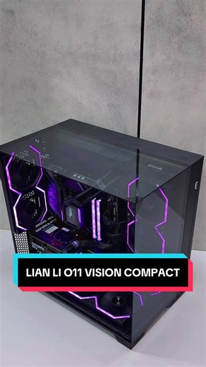 LIAN LI O11 VISION COMPACT BLACK #fan #pcgamer #pc #pcgaming #pcbuild #pcsetup #pctips #maytinhchoigame #maytinh #maytinhtragop #maytinhbanggiare #gameplay #maytinhpc #gamingsetup #maytinhbang #gear98 #casepc #maytinhhanoi #pcnew #lianli