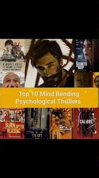 Top 10 Psychological Thrillers | Top 10 Gritty Suspense Thriller Movies | Top 10 Crime Thrillers 🔪🔪🔥