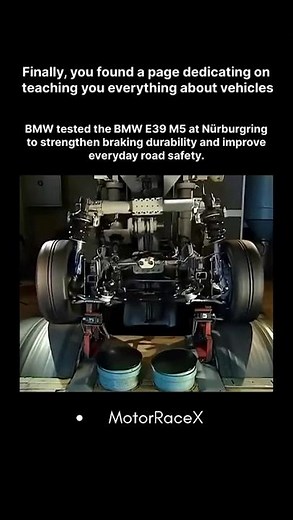 How BMW Engineered the E39 M5 for Nürburgring Durability #car #technology
