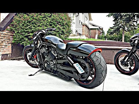 Harley Nightrod Muscle - Custom (New Air ride, Exhaust, Rims)