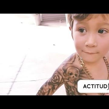 Él hace tatuajes a niños y la razón te encantará | ActitudFEM