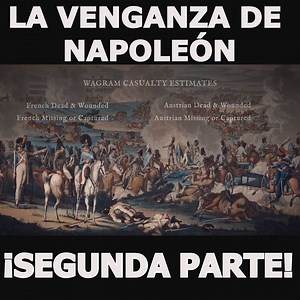 72K views · 288 shares | En este video continuamos hablando sobre la batalla más sangrienta en toda la historia de toda Europa, donde una vez más, Napoleón logra vencer a Austria. No olviden visitar mi canal de YouTube para ver más contenido histórico interesante https://www.youtube.com/channel/UCsog79tfkmgCbQQB_n23Xog | Epic History TV Español | Facebook