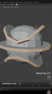 Une BALLE de BASKET en quelques Cliques sur Blender ?! 🏀